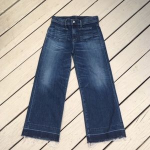 AGOLDE  June High Rise Crop Jeans SZ 28